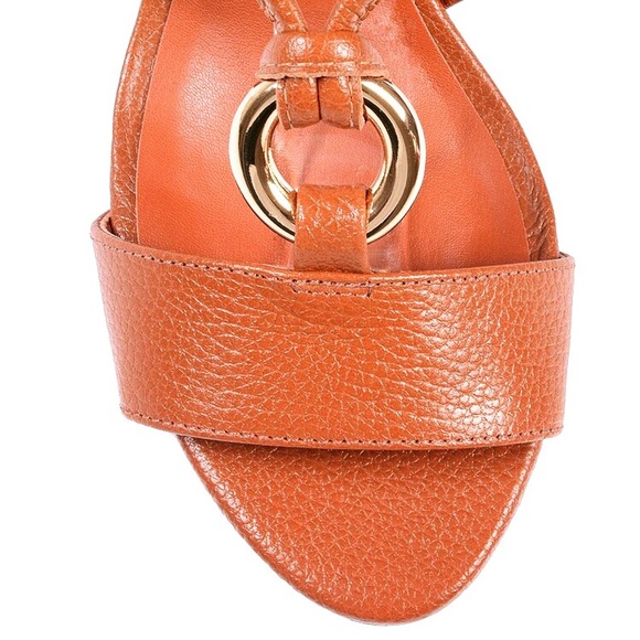 RENATA Brazilian leather chunky heel - Picture 2 of 3